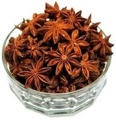 BSD Organics Spicy Natural Annachipoo/Star Anise/chakr phool for hot Beverages, stews, Savory Dishes, Boost of Flavor and More - 50 Gram / 1.7 Ounce