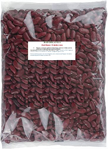 BSD Organics Red Beans / Frijoles rojos / Raajma (500 Gram / 1.1 Pound)