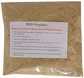 BSD Organics Natural Trikatu churna/Thirikadugam/katutraya churna - 250 gm